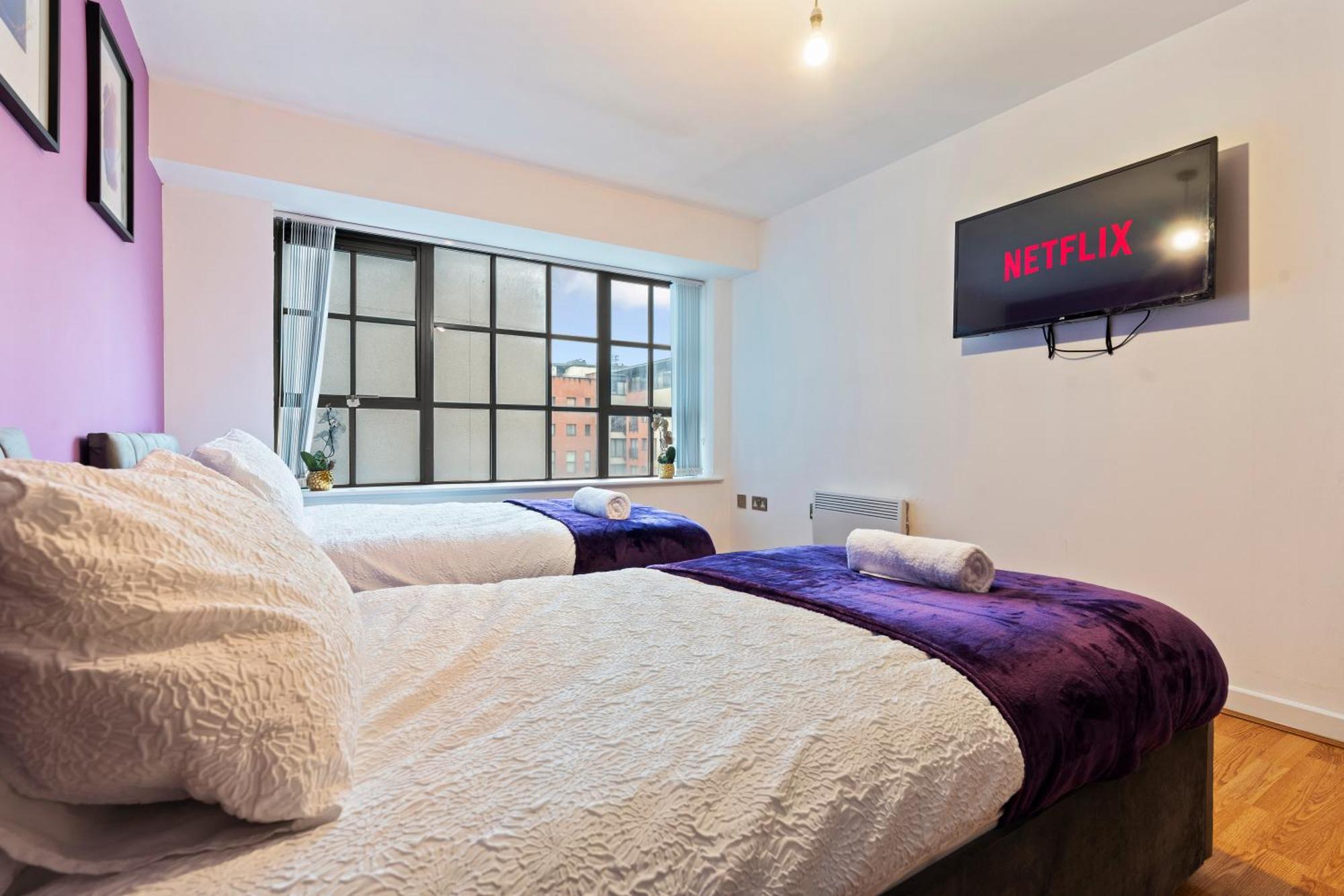 Centre 2br & Free Netflix